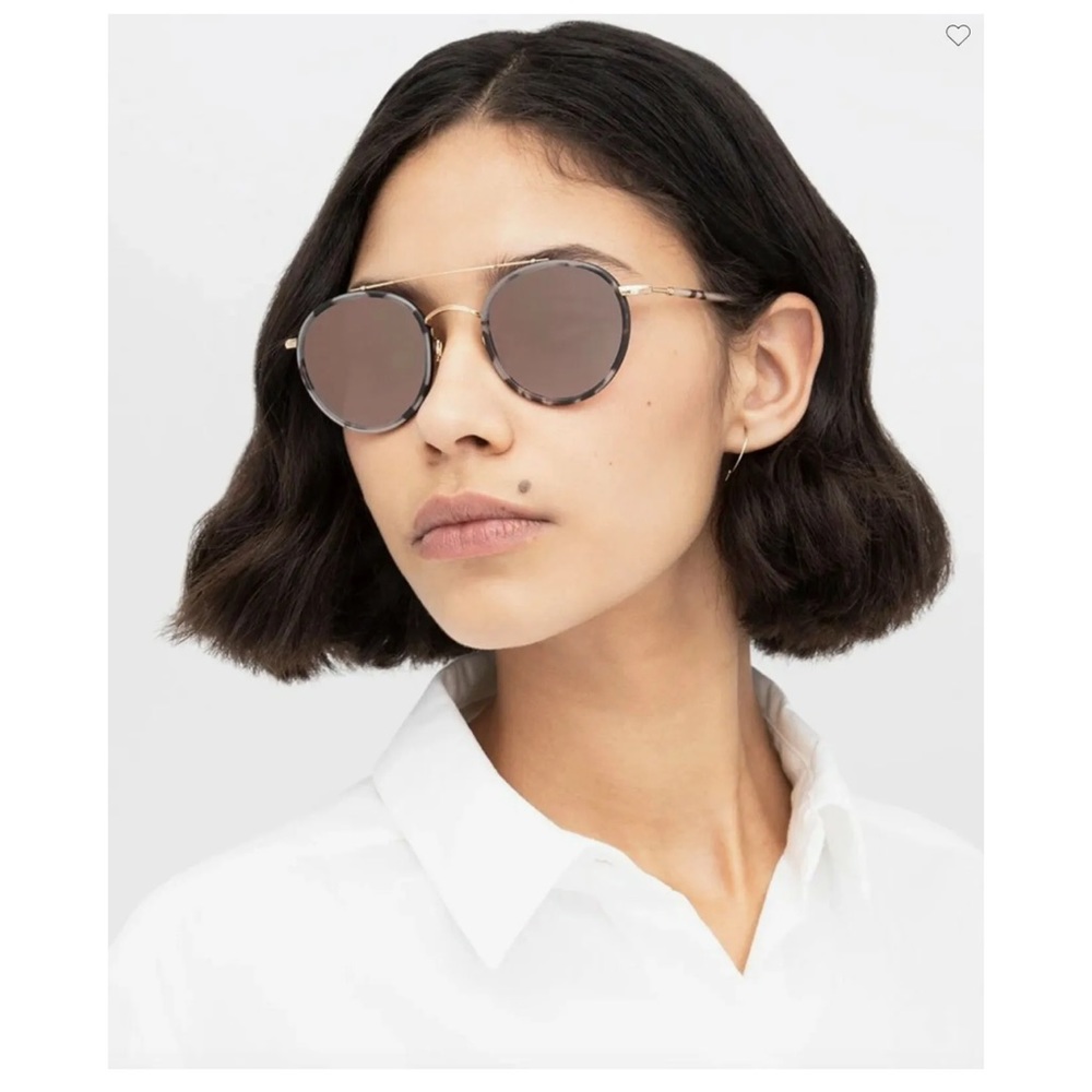 NWT. KREWE PORTER | 24K TITANIUM + MATTE BLACK + MATTE SUNDAY TORTOISE MIRRORED - Picture 4 of 16